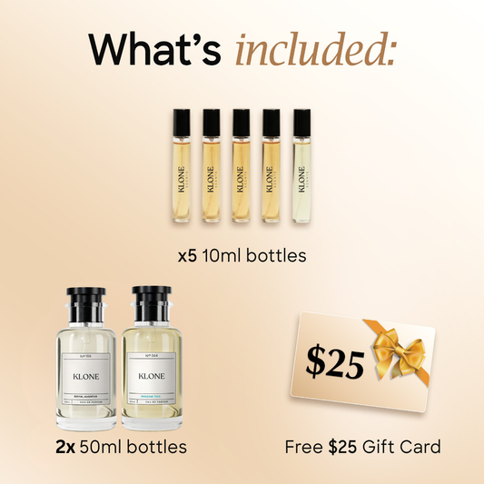 Cyber Monday Bundle - Buy 2 Get 5 Free Scents + Free $25 Gift Card